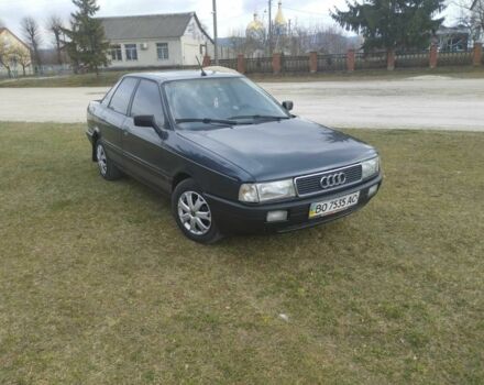 Синій Ауді 80, об'ємом двигуна 2 л та пробігом 324 тис. км за 1600 $, фото 1 на Automoto.ua
