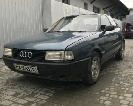 Синій Ауді 80, об'ємом двигуна 1.8 л та пробігом 1 тис. км за 1600 $, фото 1 на Automoto.ua