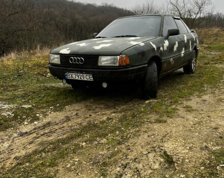 Синий Ауди 80, объемом двигателя 1.98 л и пробегом 400 тыс. км за 2000 $, фото 1 на Automoto.ua