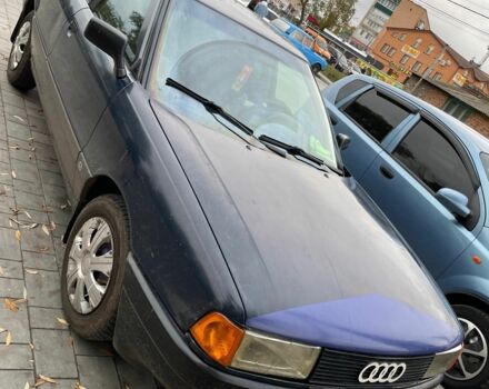 Ауди 80 1991 в Лохвице на Automoto.ua Синий Ауди 80, объемом двигателя 1.6 л и пробегом 370 тыс. км за 1793 $, фото 1 на Automoto.ua