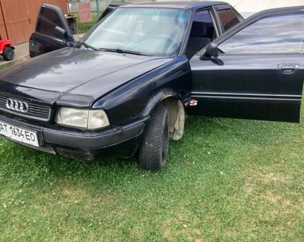 Синій Ауді 80, об'ємом двигуна 2 л та пробігом 400 тис. км за 1700 $, фото 1 на Automoto.ua