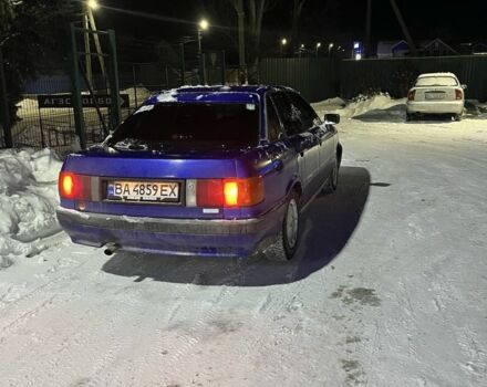 Синій Ауді 80, об'ємом двигуна 1.8 л та пробігом 59 тис. км за 1100 $, фото 1 на Automoto.ua