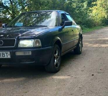 Синий Ауди 80, объемом двигателя 2 л и пробегом 370 тыс. км за 1500 $, фото 1 на Automoto.ua