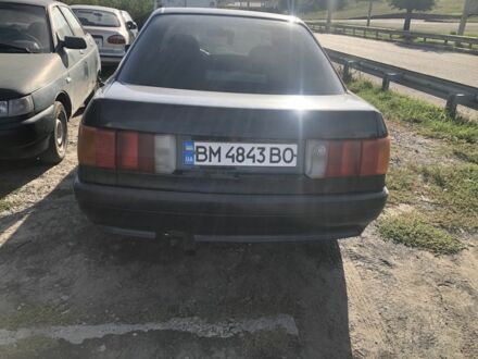 Синий Ауди 80, объемом двигателя 1.6 л и пробегом 400 тыс. км за 1350 $, фото 1 на Automoto.ua