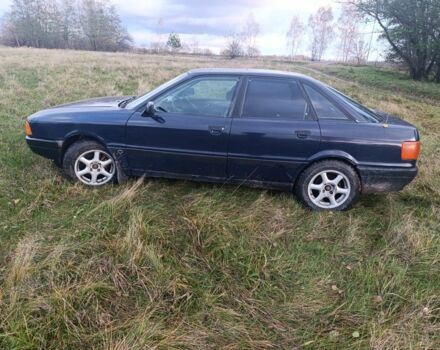 Синий Ауди 80, объемом двигателя 1.8 л и пробегом 226 тыс. км за 1781 $, фото 1 на Automoto.ua