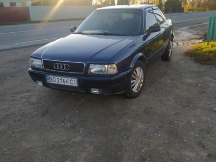 Синий Ауди 80, объемом двигателя 2 л и пробегом 334 тыс. км за 2199 $, фото 1 на Automoto.ua