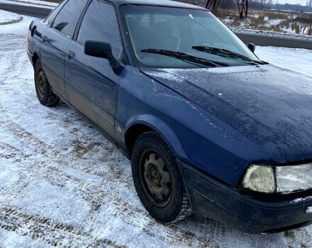 Синий Ауди 80, объемом двигателя 1.8 л и пробегом 0 тыс. км за 1000 $, фото 1 на Automoto.ua