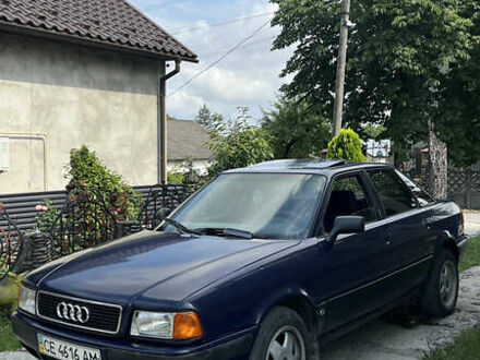 Синий Ауди 80, объемом двигателя 2 л и пробегом 293 тыс. км за 2300 $, фото 1 на Automoto.ua