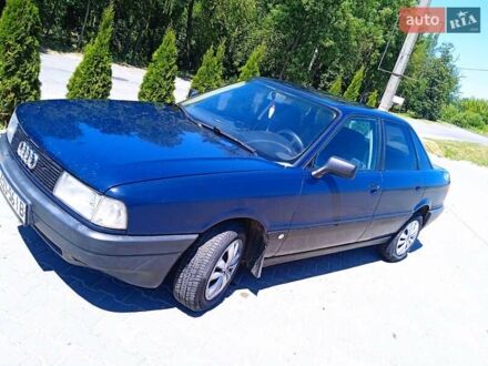 Ауді 80 1991 у Тлумаче на Automoto.ua Синій Ауді 80, об'ємом двигуна 0 л та пробігом 134 тис. км за 2000 $, фото 1 на Automoto.ua