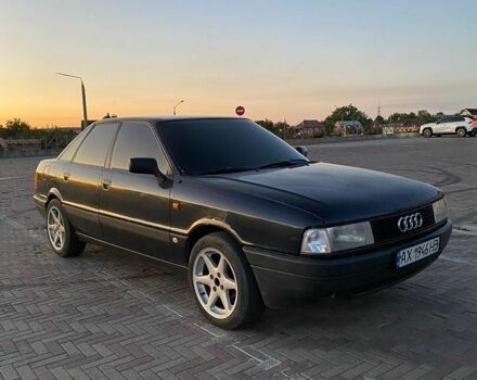 Синий Ауди 80, объемом двигателя 1.6 л и пробегом 298 тыс. км за 2200 $, фото 1 на Automoto.ua