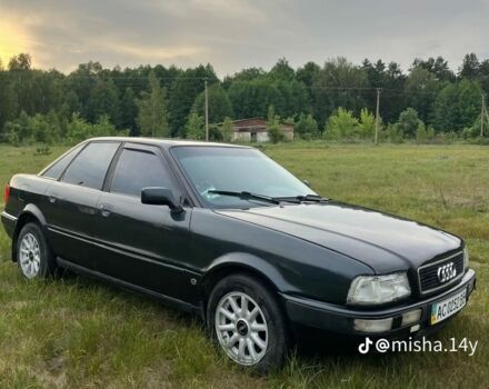Синій Ауді 80, об'ємом двигуна 2.8 л та пробігом 305 тис. км за 1850 $, фото 1 на Automoto.ua