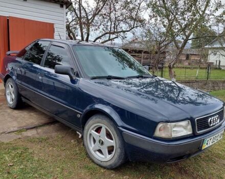 Синий Ауди 80, объемом двигателя 2 л и пробегом 340 тыс. км за 2250 $, фото 1 на Automoto.ua