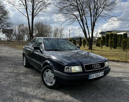 Синий Ауди 80, объемом двигателя 2 л и пробегом 268 тыс. км за 2750 $, фото 1 на Automoto.ua