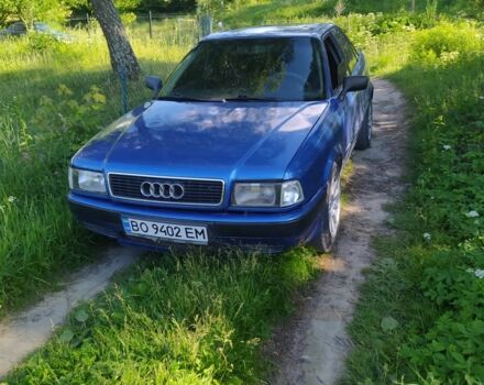 Синий Ауди 80, объемом двигателя 2 л и пробегом 444 тыс. км за 2047 $, фото 1 на Automoto.ua