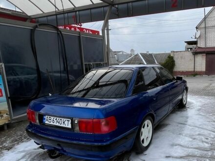 Синий Ауди 80, объемом двигателя 2 л и пробегом 404 тыс. км за 2000 $, фото 1 на Automoto.ua