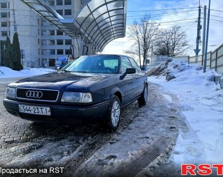 Синій Ауді 80, об'ємом двигуна 2 л та пробігом 400 тис. км за 2200 $, фото 1 на Automoto.ua