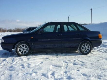 Синий Ауди 80, объемом двигателя 2.8 л и пробегом 186 тыс. км за 36 $, фото 1 на Automoto.ua