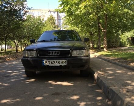 Синій Ауді 80, об'ємом двигуна 2.3 л та пробігом 258 тис. км за 4400 $, фото 1 на Automoto.ua