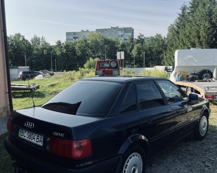 Синій Ауді 80, об'ємом двигуна 2 л та пробігом 280 тис. км за 3000 $, фото 1 на Automoto.ua