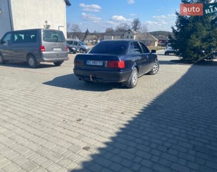 Синий Ауди 80, объемом двигателя 1.99 л и пробегом 298 тыс. км за 2300 $, фото 1 на Automoto.ua