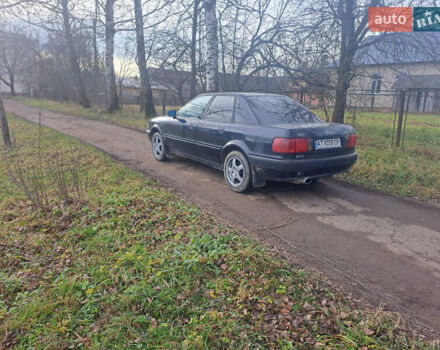 Синій Ауді 80, об'ємом двигуна 2.31 л та пробігом 221 тис. км за 1800 $, фото 1 на Automoto.ua