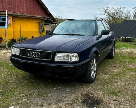 Синий Ауди 80, объемом двигателя 1.9 л и пробегом 580 тыс. км за 1500 $, фото 1 на Automoto.ua