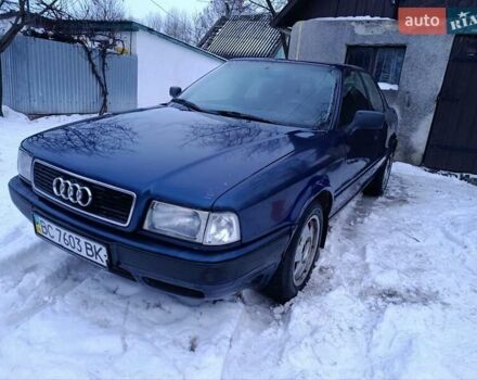 Синий Ауди 80, объемом двигателя 2 л и пробегом 464 тыс. км за 1800 $, фото 1 на Automoto.ua
