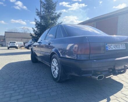 Синий Ауди 80, объемом двигателя 2 л и пробегом 298 тыс. км за 2300 $, фото 1 на Automoto.ua