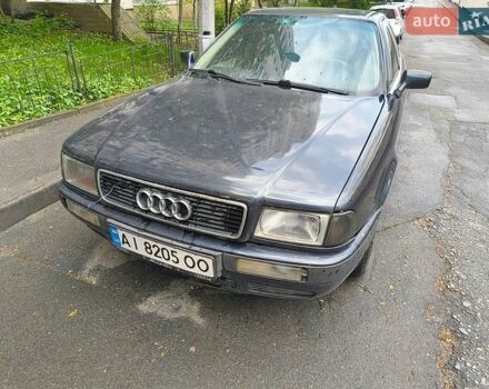 Синий Ауди 80, объемом двигателя 2 л и пробегом 102 тыс. км за 1000 $, фото 1 на Automoto.ua