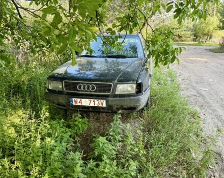 Синий Ауди 80, объемом двигателя 0 л и пробегом 300 тыс. км за 600 $, фото 1 на Automoto.ua