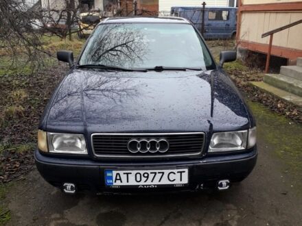 Синий Ауди 80, объемом двигателя 2 л и пробегом 340 тыс. км за 1700 $, фото 1 на Automoto.ua