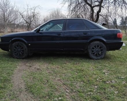 Синій Ауді 80, об'ємом двигуна 2 л та пробігом 260 тис. км за 1600 $, фото 1 на Automoto.ua