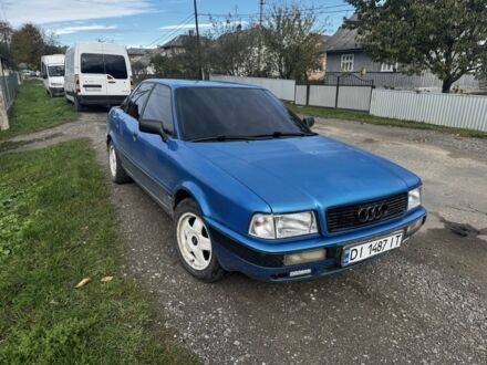 Синій Ауді 80, об'ємом двигуна 2 л та пробігом 220 тис. км за 2100 $, фото 1 на Automoto.ua
