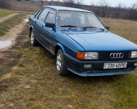 Синий Ауди 80, объемом двигателя 0 л и пробегом 100 тыс. км за 1000 $, фото 1 на Automoto.ua