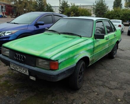Зеленый Ауди 80, объемом двигателя 1.6 л и пробегом 500 тыс. км за 600 $, фото 1 на Automoto.ua