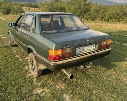 Зеленый Ауди 80, объемом двигателя 1 л и пробегом 450 тыс. км за 1346 $, фото 2 на Automoto.ua