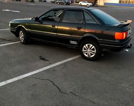 Зеленый Ауди 80, объемом двигателя 1.8 л и пробегом 320 тыс. км за 1600 $, фото 4 на Automoto.ua