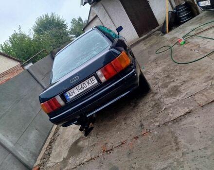 Зеленый Ауди 80, объемом двигателя 1.8 л и пробегом 300 тыс. км за 800 $, фото 3 на Automoto.ua