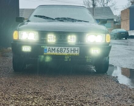 Зеленый Ауди 80, объемом двигателя 1.8 л и пробегом 188 тыс. км за 1500 $, фото 3 на Automoto.ua