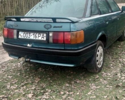 Зеленый Ауди 80, объемом двигателя 1.6 л и пробегом 300 тыс. км за 1100 $, фото 5 на Automoto.ua