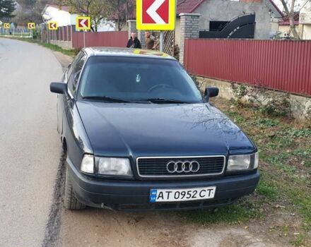 Зеленый Ауди 80, объемом двигателя 1.8 л и пробегом 260 тыс. км за 1350 $, фото 1 на Automoto.ua