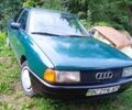 Зеленый Ауди 80, объемом двигателя 1.8 л и пробегом 398 тыс. км за 1200 $, фото 1 на Automoto.ua