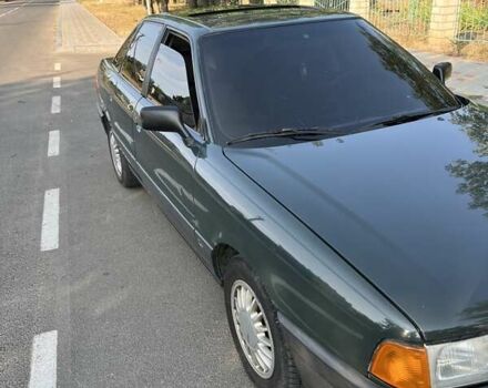 Зеленый Ауди 80, объемом двигателя 1.8 л и пробегом 175 тыс. км за 2550 $, фото 5 на Automoto.ua