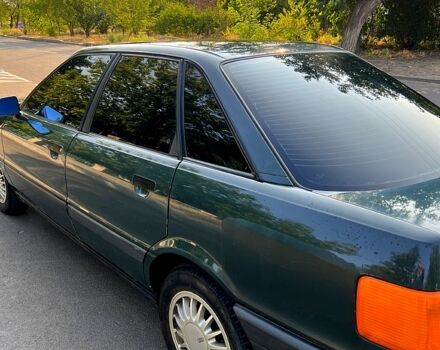 Зеленый Ауди 80, объемом двигателя 1.8 л и пробегом 175 тыс. км за 3000 $, фото 3 на Automoto.ua