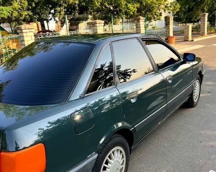 Зеленый Ауди 80, объемом двигателя 1.8 л и пробегом 175 тыс. км за 3000 $, фото 4 на Automoto.ua