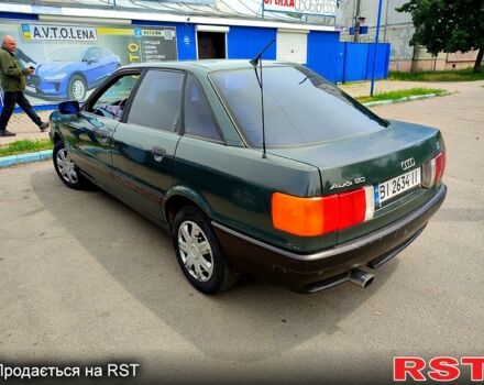 Зелений Ауді 80, об'ємом двигуна 1.8 л та пробігом 300 тис. км за 1750 $, фото 7 на Automoto.ua