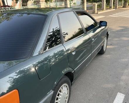 Зеленый Ауди 80, объемом двигателя 1.8 л и пробегом 175 тыс. км за 2550 $, фото 6 на Automoto.ua