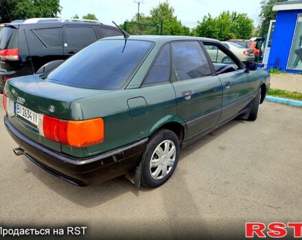 Зелений Ауді 80, об'ємом двигуна 1.8 л та пробігом 300 тис. км за 1750 $, фото 6 на Automoto.ua