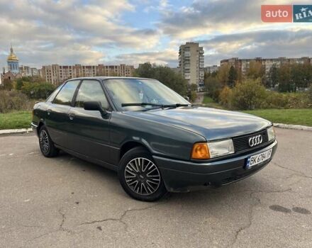 Зеленый Ауди 80, объемом двигателя 1.78 л и пробегом 320 тыс. км за 1950 $, фото 3 на Automoto.ua
