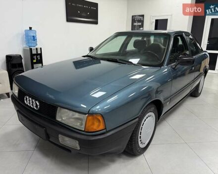 Зеленый Ауди 80, объемом двигателя 1.8 л и пробегом 80 тыс. км за 4999 $, фото 1 на Automoto.ua